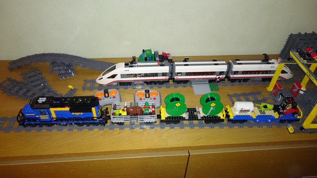 Trains all built